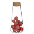 Conial Glass Jar with No BPA and Lead